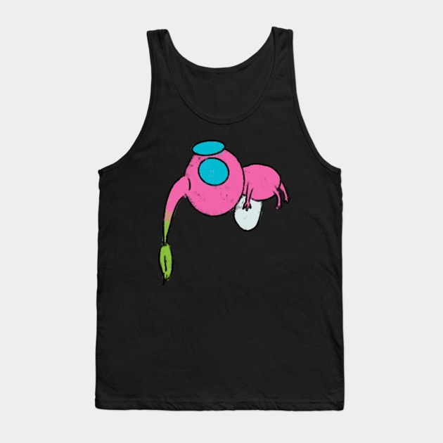 pink pikmin is risen Tank Top by artsy-Eden